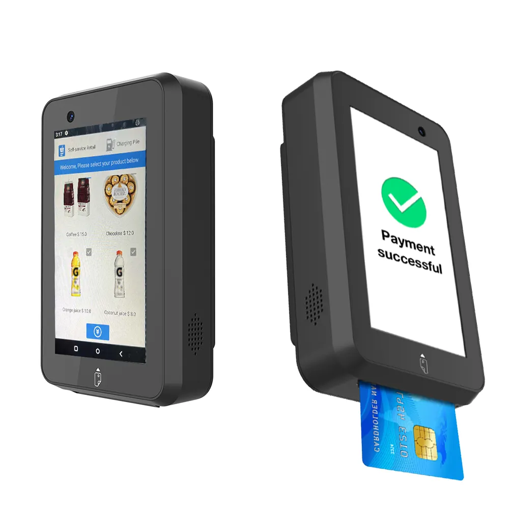 Terminal POS de pago SoftPOS sin supervisión 4G para parquímetros con IP/IK CM30