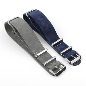 <span class=keywords><strong>Bracelet</strong></span> de <span class=keywords><strong>montre</strong></span> en <span class=keywords><strong>cuir</strong></span> véritable suédé vintage 18 mm 20 mm 22 mm 24 mm pour Samsung Watch 4/5/6/7 <span class=keywords><strong>Bracelet</strong></span> pour <span class=keywords><strong>homme</strong></span> - Product Image 2