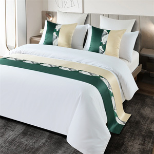 Couvre-lits et coussins géométriques matelassés <span class=keywords><strong>de</strong></span> haute précision pour hôtels <span class=keywords><strong>de</strong></span> luxe (1 couvre-<span class=keywords><strong>lit</strong></span>, 2 taies d'oreiller) - Product Image 2