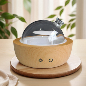 เครื่องเพิ่มความชื้นในอากาศแบบอัลตราโซนิก USB พร้อมไฟกลางคืน สไตล์เรโทร ความจุ 150 มล. ควบคุมความชื้น รับประกัน 1 ปี เสียงเบา สำหรับใช้ในบ้าน ขายตรงจากโรงงาน - Product Image 1