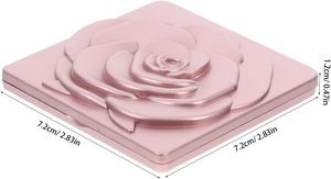 Miroirs de poche pliables compacts en gros personnalisés en usine, miroir rétro pour se maquiller, cadeau personnalisé - Product Image 3
