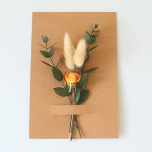 Mini Bohemian <span class=keywords><strong>Chic</strong></span> <span class=keywords><strong>Pampas</strong></span> Flower Cake Flower Decoración de mesa Botella de becerro Mini Flores secas - Product Image 6