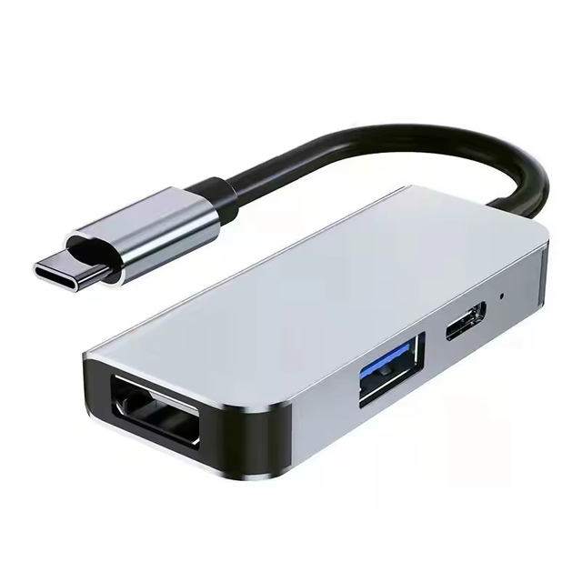 Custom USB C Connector 3 in 1 Multi Functional Docking Station for Ipad Switch Nintendo Hub Laptop Converter Phone 4K HD