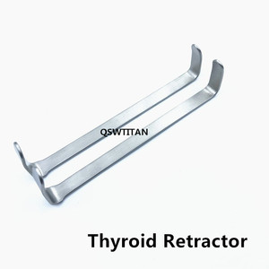 A Set of Farabeuf <strong>Thyroid</strong> <strong>Retractor</strong> 13cm Stainless Steel Veterinary Orthopedics Instruments - Product Image 4