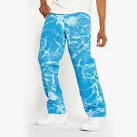 Мужские обтягивающие джинсы DiZNEW, рваные зауженные эластичные джинсы, потертые байкерские обтягивающие ажурные длинные джинсы для мальчиков