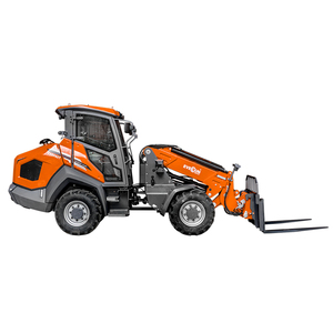 Mini Cargadora de Ruedas EVERUN, Mini Cargadora de Ruedas Telescópica Frontal, Mini Cargadora de Ruedas Articulada de Alta Gama, 2600 kg, Motor con Certificación CE y EPA - Product Image 5