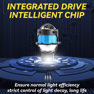 Proyector de Lente LED Redsea Super Bright X500 de 170W, Lente de Proyector Bi-LED, Lente Automática de 3 Pulgadas para Automóvil - Product Image 4