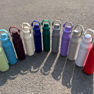 DD3947 Gourde légère isotherme en acier inoxydable sans BPA, étanche, avec couvercle à bec incliné pour un débit rapide, idéale pour le sport et les voyages, maintien au chaud/froid 24-36 heures - Product Image 3