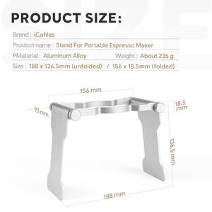 Machine à café expresso portable améliorée, chauffage sans fil, haute pression 19 bars, double usage pour capsules NS et café en poudre - Product Image 3