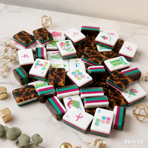 <span class=keywords><strong>Poker</strong></span> de luxe portable de style américain moderne, design léopard écaille de tortue double face, qualité professionnelle, vente <span class=keywords><strong>en</strong></span> gros personnalisée - Product Image 6