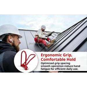 Outil de pliage de panneaux de <span class=keywords><strong>toiture</strong></span> métalliques robustes – Outil professionnel de pliage de tôles pour toitures à joint debout DIY OEM/ODM - Product Image 6