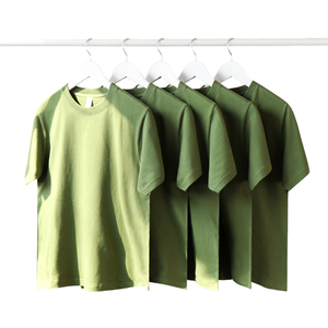 Schweres 240gsm 100% Baumwoll-Oversize-T-Shirt, Blanko, Individueller Siebdruck für Marken-Startups - Product Image 5