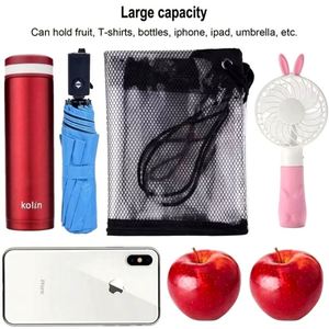 Affordable Custom PVC <b>Backpack</b> - With <b>Drawstring</b>, Waterproof, Mesh Pocket, Zipper Closure, for Promotional Events - Product Image 5