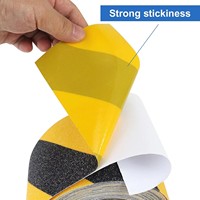 Bande antidérapante autocollante en acrylique, matériau PVC, imperméable, épaisseur 1 mm, pour escaliers, sols, baignoires et carreaux, intérieur et extérieur