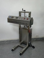 Mini machine automatique de cachetage de bouteille en plastique de joint de feuille d'aluminium de Pipeline de scellant d'induction électromagnétique pour l'emballage en verre