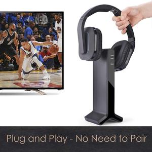 Meilleure vente <span class=keywords><strong>2023</strong></span> écouteurs sans fil 2.4G pour TV wazing, portée de 100 pieds, durée de 20 heures - Product Image 4