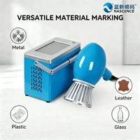 Máquina de Marcado Láser de Fibra Portátil NASCENCE de 20W, Mini Grabador Láser de Alta Velocidad para Joyería, Metal, Acero Inoxidable, Impresora de Logotipos
