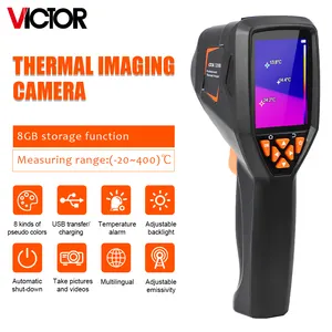 Definição 256x192 55,6 do VICTOR 320B Campo de visão Câmera infravermelha profissional Handheld da imagiologia térmica