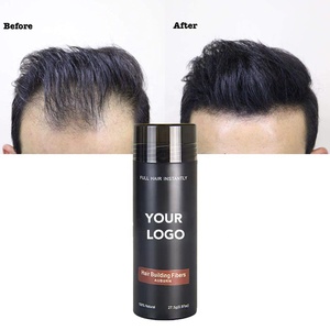 Recharge de <span class=keywords><strong>poudre</strong></span> de fibre capillaire brun foncé avec logo personnalisé pour <span class=keywords><strong>calvitie</strong></span> imperméable à l'eau - Product Image 5