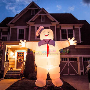 Decoraciones hinchables para fiestas al aire libre, para halloween, 10 pies, para hombre, malvavisco, 8 pies - Product Image 2