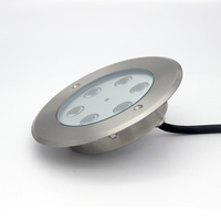Lumière LED encastrée au sol pour extérieur, étanche IP68, en acier inoxydable, blanc chaud, RGB, changement de couleur automatique, pour terrasse, marches, jardin