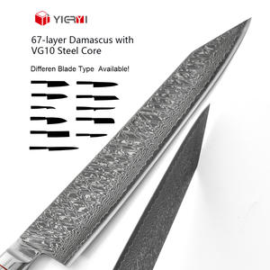 Sharp Japonais Kiritsuke <span class=keywords><strong>Couteau</strong></span> De Cuisine Japonais Viande Légumes Sculpture Kiritsuke <span class=keywords><strong>Couteau</strong></span> Damas Couteaux De Cuisine - Product Image 4