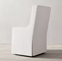 Sassanid – ensemble de salle à manger de luxe américain, classique, en tissu, avec jupe, fauteuil, siège, fourniture d'usine