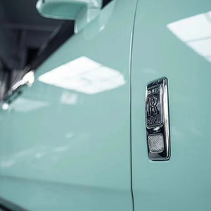 Film de protection de carrosserie automobile WRAPMASTER 1,52*17m Premium Crystal Cragginess Green PET auto-adhésif anti-rayures brillant en rouleau - Product Image 3