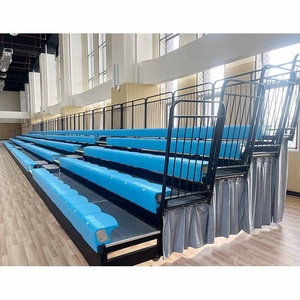 <span class=keywords><strong>Gradas</strong></span> Telescópicas Eléctricas Retráctiles Personalizadas, Asientos sin Respaldo <span class=keywords><strong>para</strong></span> Gimnasios y Estadios, Operación Manual - Product Image 3