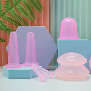 Set bekam silikon rumah tangga, bekam profesional terapi hisap lebih kuat cocok untuk pijat myofasikal, otot, saraf dll - Product Image 1