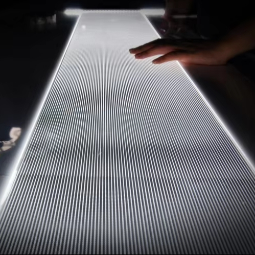Zhanyu High Quality 100% Virgin Acrylic Light Guide Sheet 2mm Cutting Service for Advertising Display Applications PMMA Material