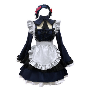 Disfraz de Maid para <span class=keywords><strong>Cosplay</strong></span> de <span class=keywords><strong>Anime</strong></span> L's Dress-Up Darling para Conveniones y Actuaciones, Vestido de Maid de Shizuku Kuroe y <span class=keywords><strong>Marin</strong></span> Kitagawa - Product Image 6
