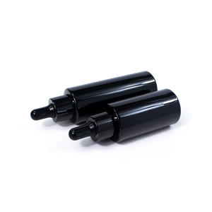 Botella de Vidrio Ámbar de 5/10/15/20/30/50/100 ml para Aceites Esenciales, Botellas Redondas con Gotero de Plástico de 1/2 oz, 1 oz, 2 oz, 3 oz - Product Image 4