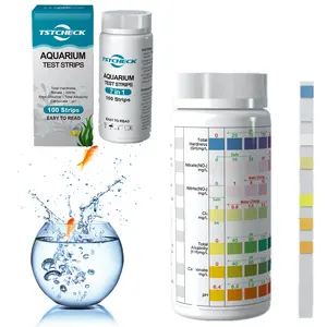 Groothandel 7in1 Aquarium Test Kit Strips Voor Zoet-en Zoutwater Aquarium Vijver