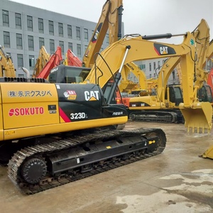 Excavatrice sur chenilles Caterpillar 323D d'occasion, 23 tonnes, d'origine japonaise, hydraulique, pour travaux de construction, à l'exportation, excavatrice Cat 323D2L d'occasion - Product Image 5