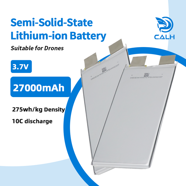 10c 3.7V High Energy Lithium-Ion Battery Cell Solid State Lipo Battery Cell 3.7V 27ah Single Cell Unmanned Aerial Vehicle