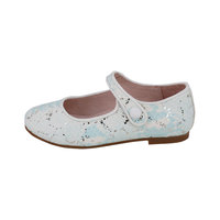 CHOOZII Vente en gros Chaussures habillées classiques personnalisables Chaussures de princesse pour tout-petits Chaussures Mary Jane en cuir serpent métallisé pour filles
