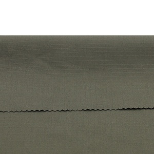 Oem Bông Poly pha trộn xé kháng vải 58in rộng quân đội màu xanh lá cây Ripstop đồng phục vải - Product Image 2