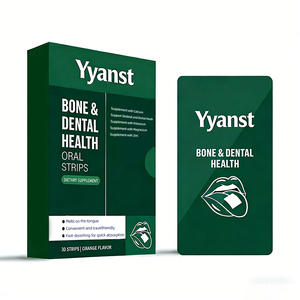 Tiras Orales Disolubles de Vitaminas para Adultos OEM/ODM, Apoyo para la Salud Ósea y Dental, Acción Rápida, Empaque Personalizado - Product Image 1