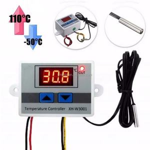 Controlador de Temperatura Digital XH-W3001 de 12V/24V/220V, Termostato con Interruptor de Calefacción y Refrigeración W3001 - Product Image 6