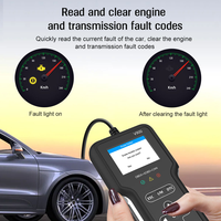 Lecteur de code automobile portable V900 OBD2, outil de diagnostic automobile avec écran LCD pour la plupart des voitures