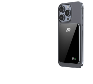 Banco de Energía de Carga Rápida con Pantalla Digital, Magnético, de Vidrio Templado, 5000mAh/10000mAh - Product Image 6