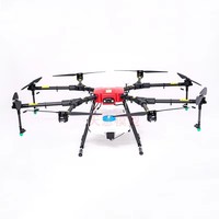 Drone agricole de protection des plantes à 8 axes, pulvérisateur de cultures, moteur, largeur de pulvérisation de 5-6 m, efficacité de 9-11 ha/heure, pulvérisateur agricole pliable
