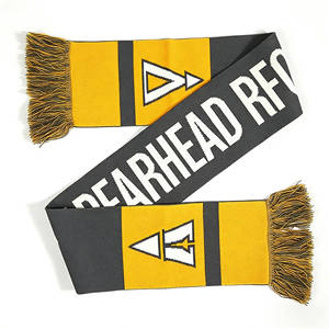 Bufandas Personalizadas con Diseño de Eslogan, Tejidas en Jacquard, Doble Cara, para Clubes Deportivos, Invierno, Aficionados al Deporte, Eventos Deportivos, Fútbol - Product Image 4