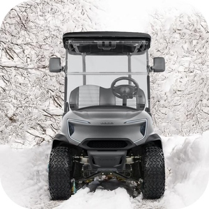 Usine en gros pas cher prix 4 + 2 sièges 150A 4X4 chasse voiturette de golf électrique - Product Image 3