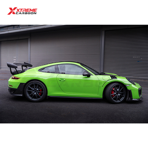 Kit Carrozzeria XTREME in Materiale PP Stile GT2 <span class=keywords><strong>RS</strong></span> per Porsche 911 991.2: Splitter Anteriore, Labbro Paraurti, Minigonne Laterali, Diffusore Posteriore, Spoiler - Product Image 4