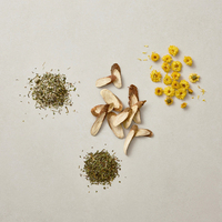 Thé Herbal Coréen Premium Damccot Jeollabuk-do Clear Mind pour Soulager les Maux de Tête, 8 Sachets de Thé Triangulaires, Boîte Individuelle, Durée de Conservation de 24 Mois