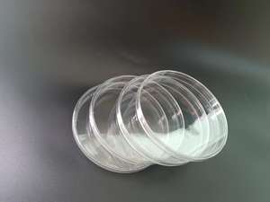 उच्च प्रकाश संचरण माइक्रोबियल पेट्री डिश प्रयोगशाला डिस्पोजेबल दौर 90 मिमी बाँझ प्लास्टिक संस्कृति पेट्री डिश - Product Image 4
