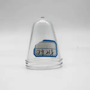 Plástico personalizado 52mm preforma boca ancha recta PET botella tarro preforma para productos alimenticios