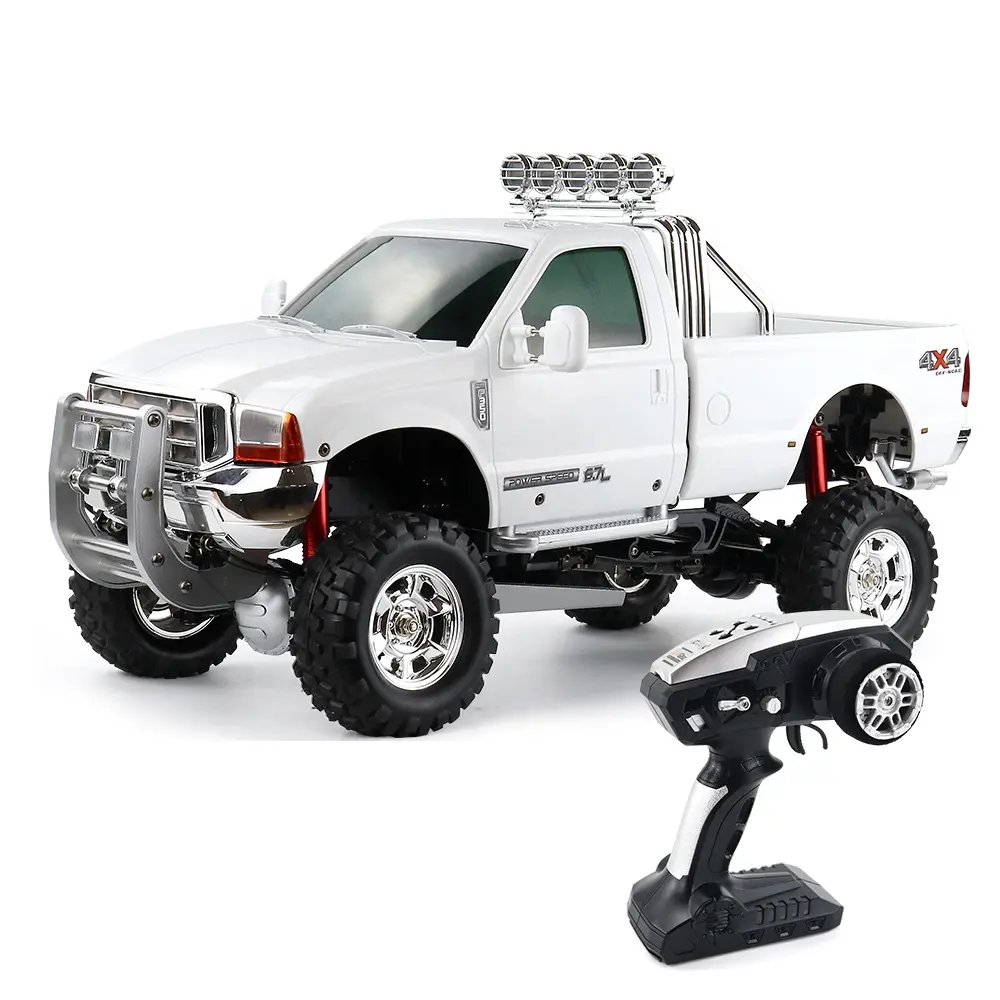 High Speed 1:10 2.4G 4WD RC Cars Climbing Car Crawler Pickup Truck 30km/h Brushed Off Road Truck Radio Control Toys